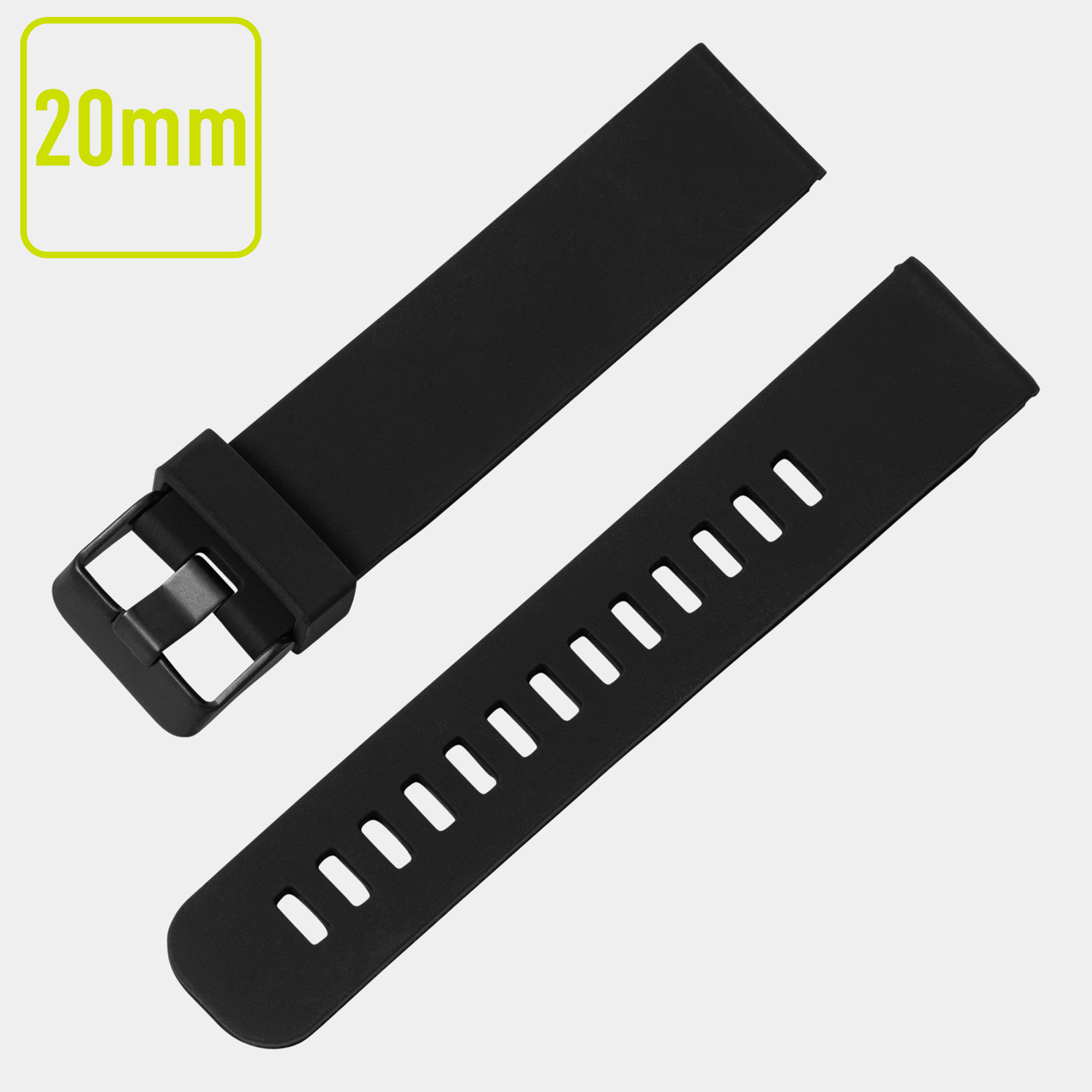Silicone Strap 20mm
