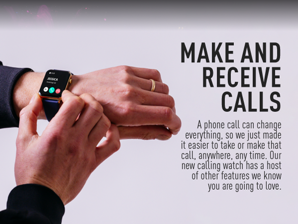 Series 30 Amoled Black Smart Calling Watch