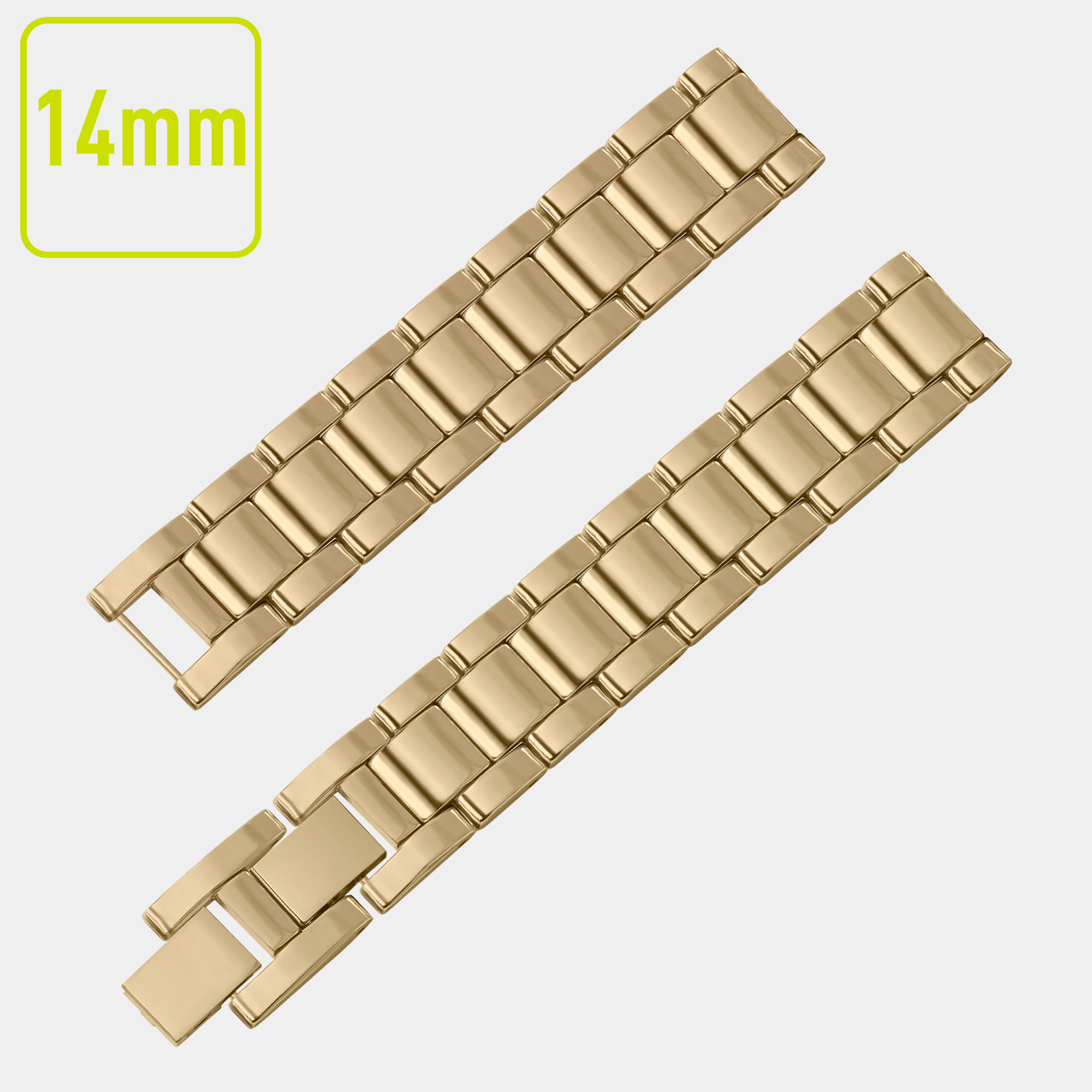 Tone Metal Bracelet 14mm