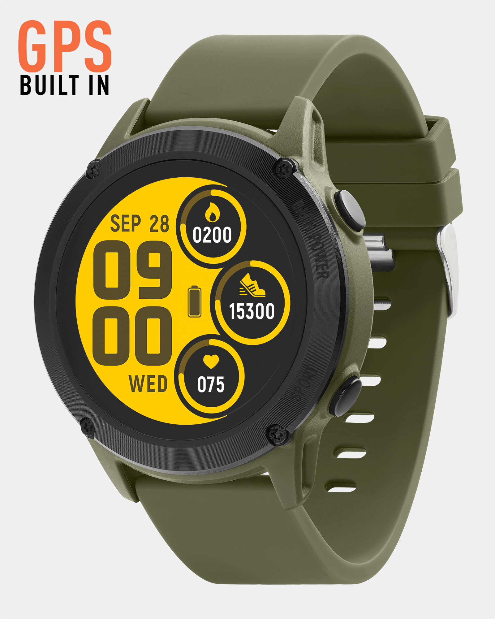 Smartwatch with 2025 inbuilt gps