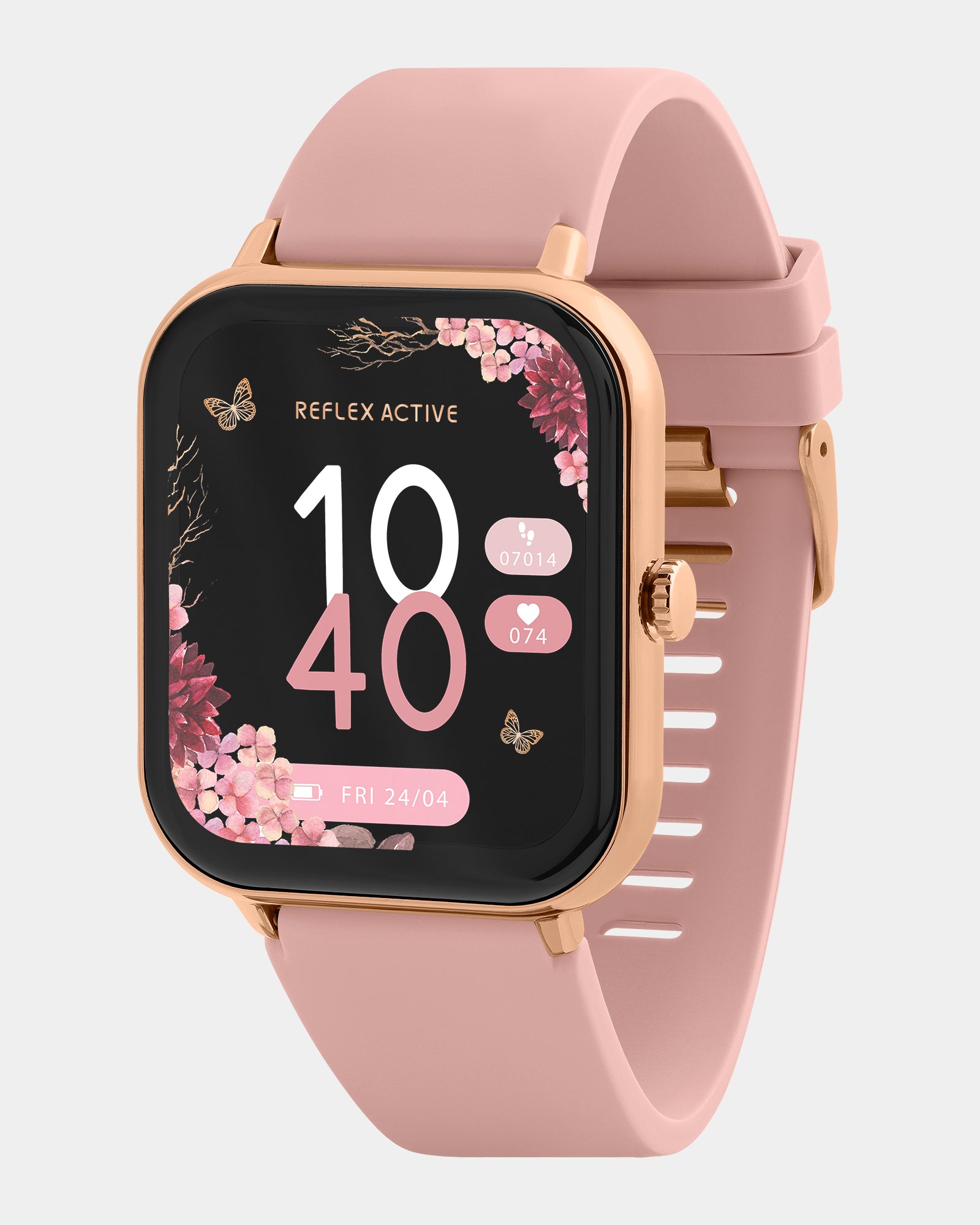 NEXUS 100 S Pink Rose Gold Plated Smart Watch (Series 23)