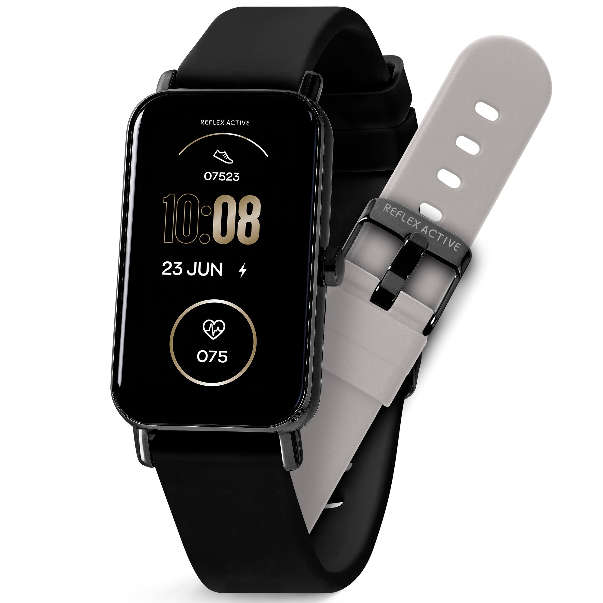 NEXUS 100 Smart Grey Interchangeable Strap Calling Watch