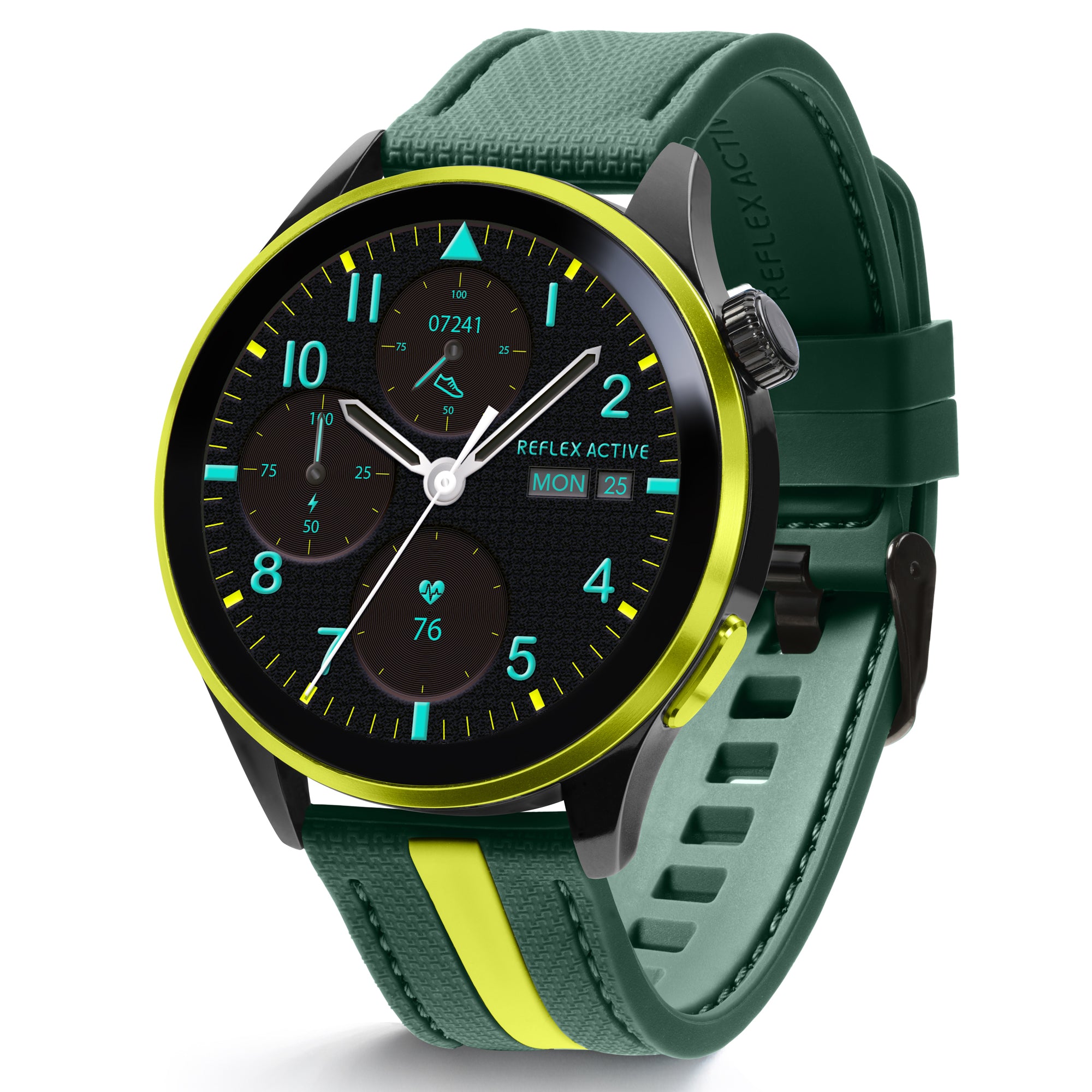 VENTURE 400 R AMOLED GPS Green and Yellow Smart Calling Watch (Series