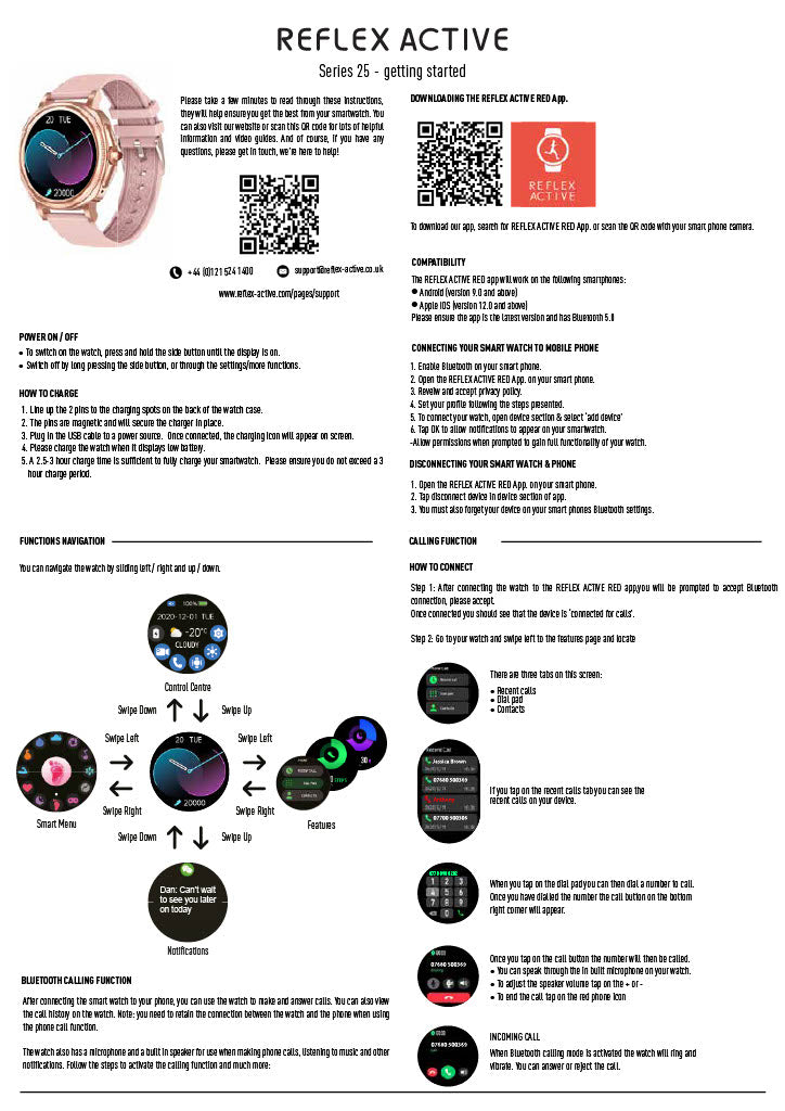 Smart Tracker Goodmans Smart Watch Instructions Goodmans Smart